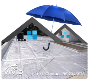 Terrace coated strong protection Vivid-water-Proofing